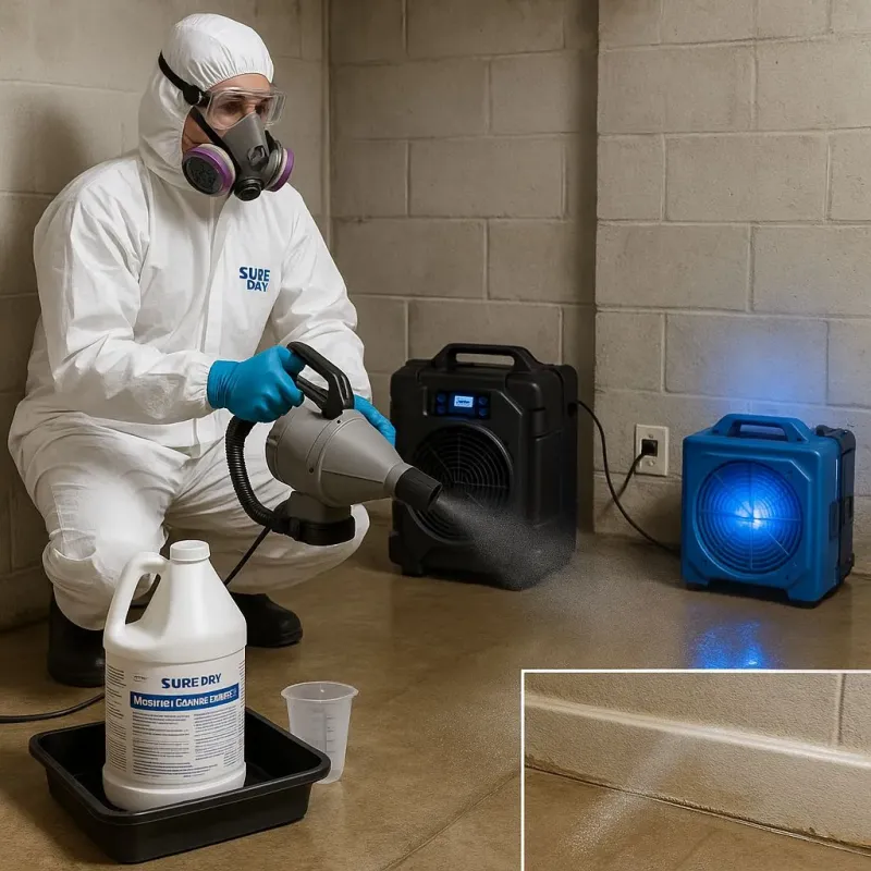 Sanitization and Odor Removal process in West Memphis, AR