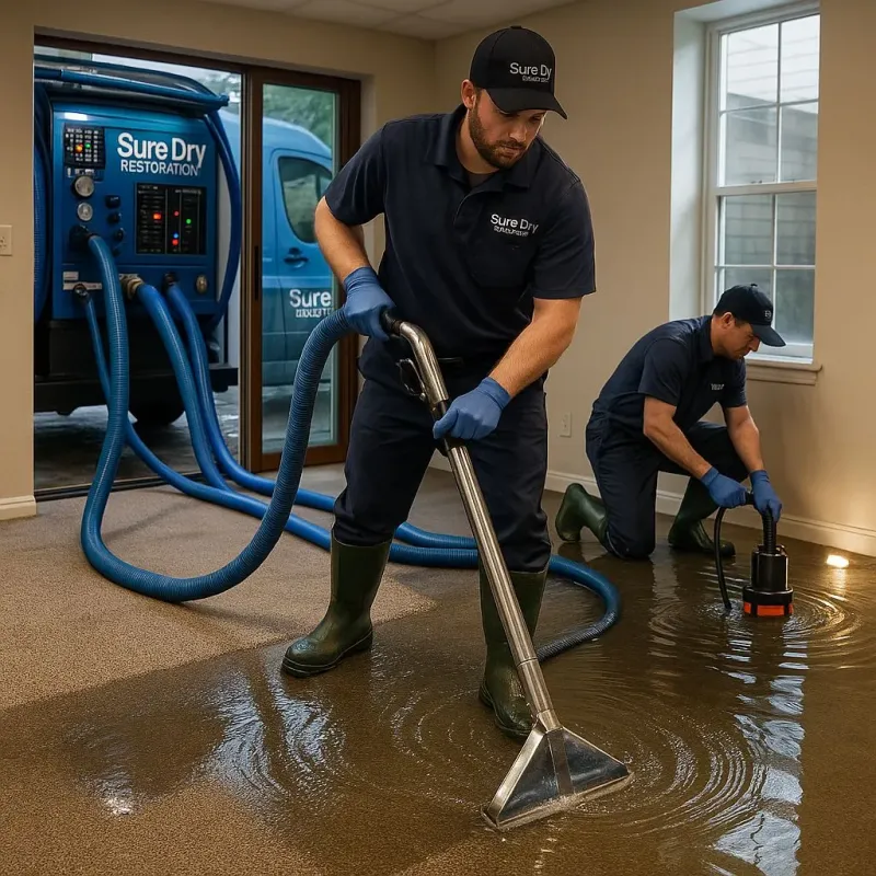 Water Extraction and Removal process in West Memphis, AR